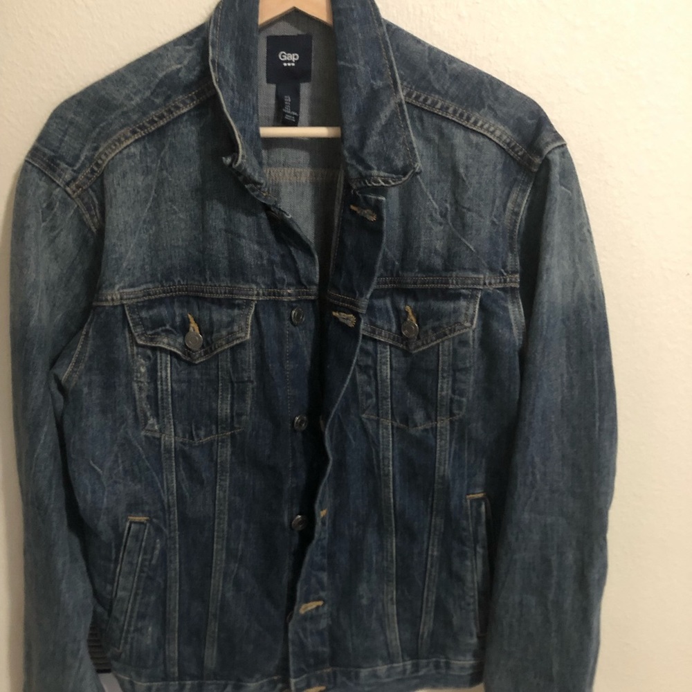Men’s Dark Wash Jean Jacket